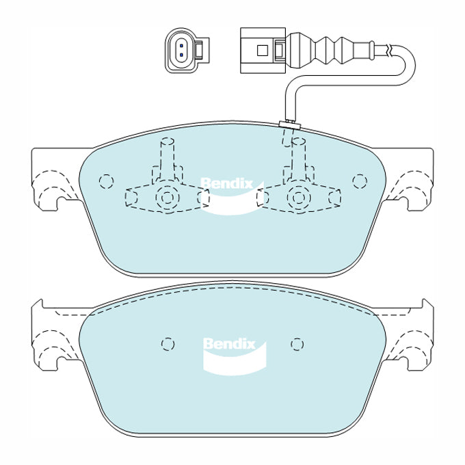 Bendix Heavy Duty Disc Pads DB2200HD