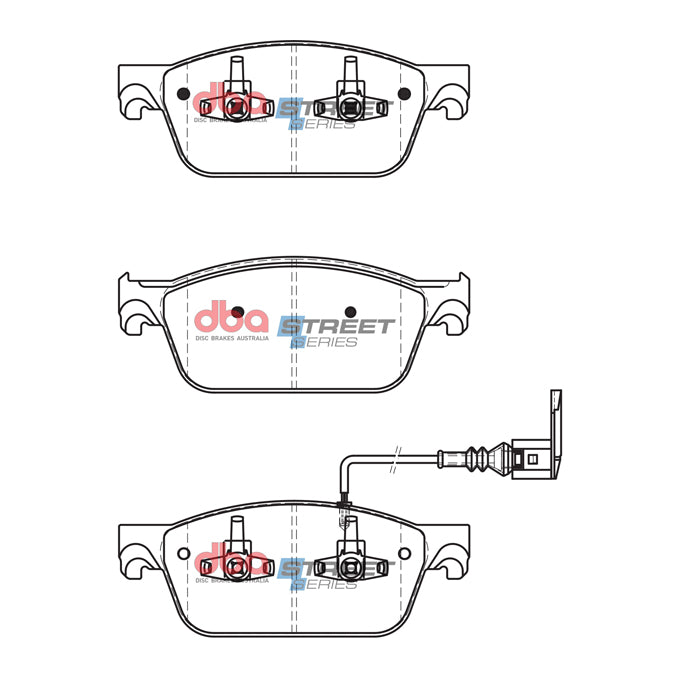 DBA Street Series Disc Pads DB2200SS