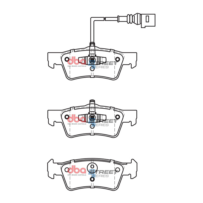 DBA Street Series Disc Pads DB2201SS