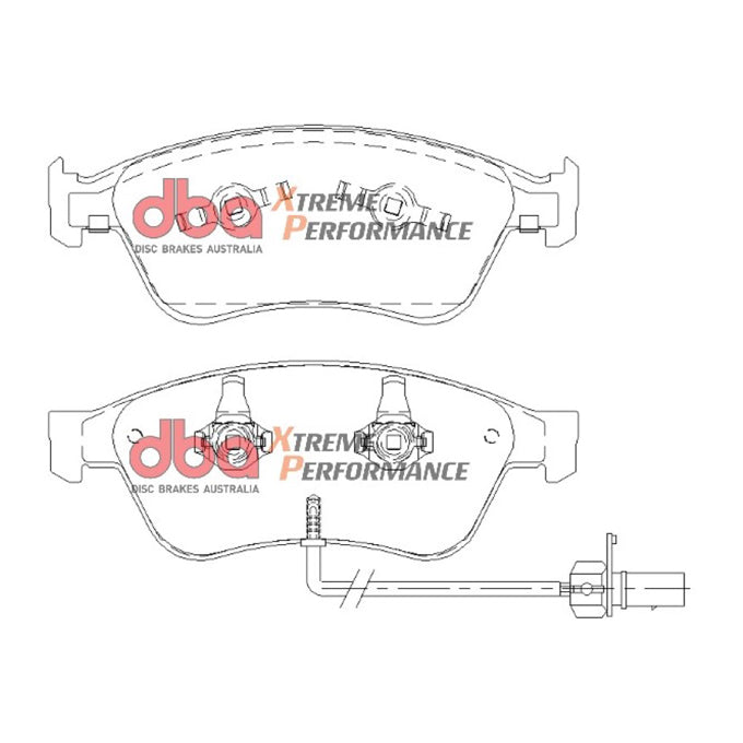 DBA Xtreme Performance Disc Pads DB2202XP