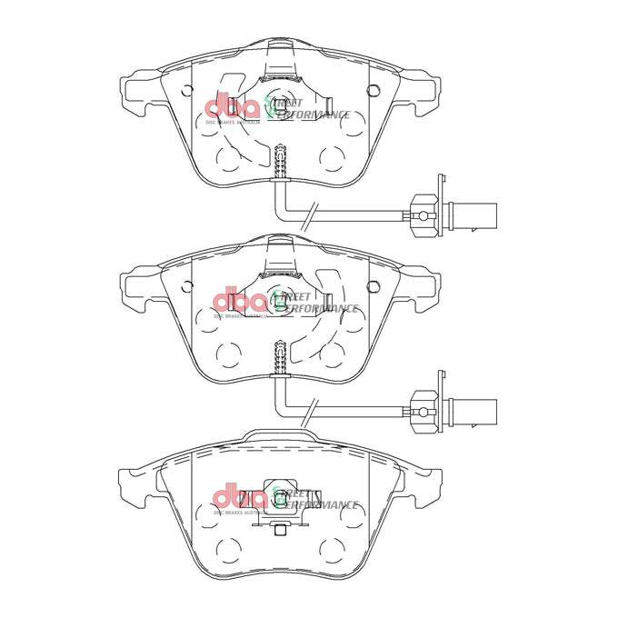 DBA Street Performance Disc Pads DB2210SP