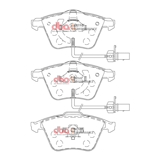DBA Xtreme Performance Disc Pads DB2210XP
