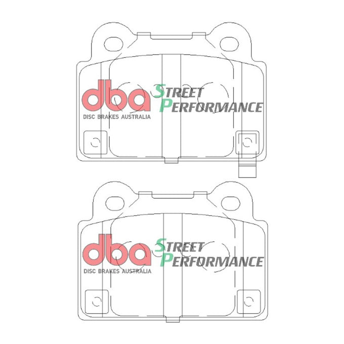 DBA Street Performance Disc Pads DB2215SP