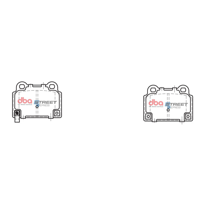 DBA Street Series Disc Pads DB2215SS