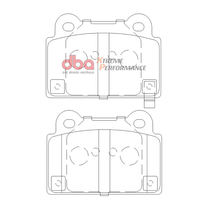 DBA Xtreme Performance Disc Pads DB2215XP