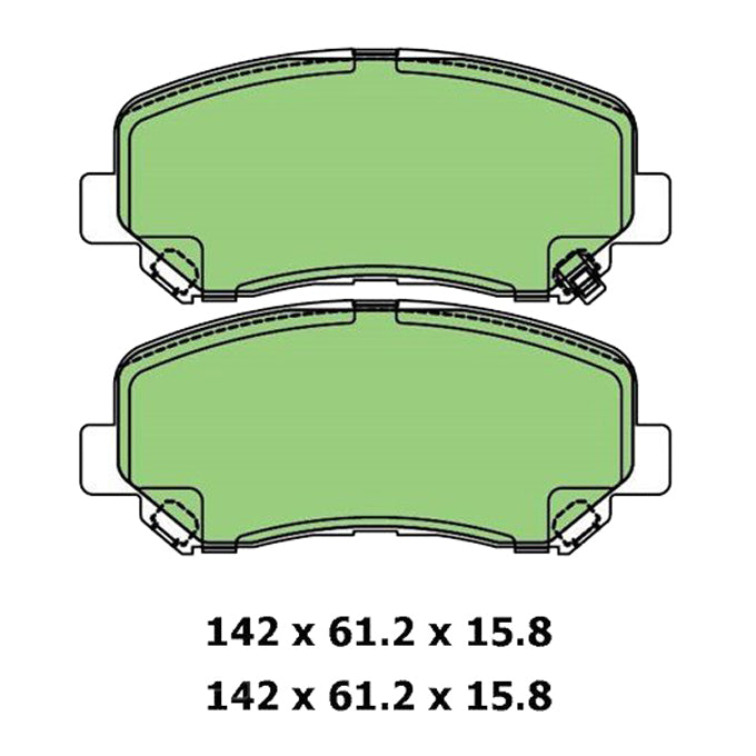 Protex Ultra 4WD Brake Pads DB2226F