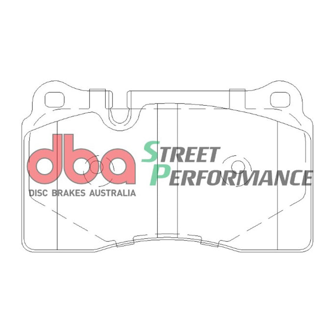 DBA Street Performance Disc Pads DB2228SP