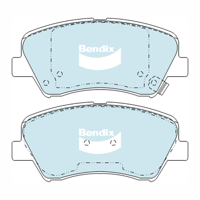 Bendix GCT Disc Pads DB2240GCT