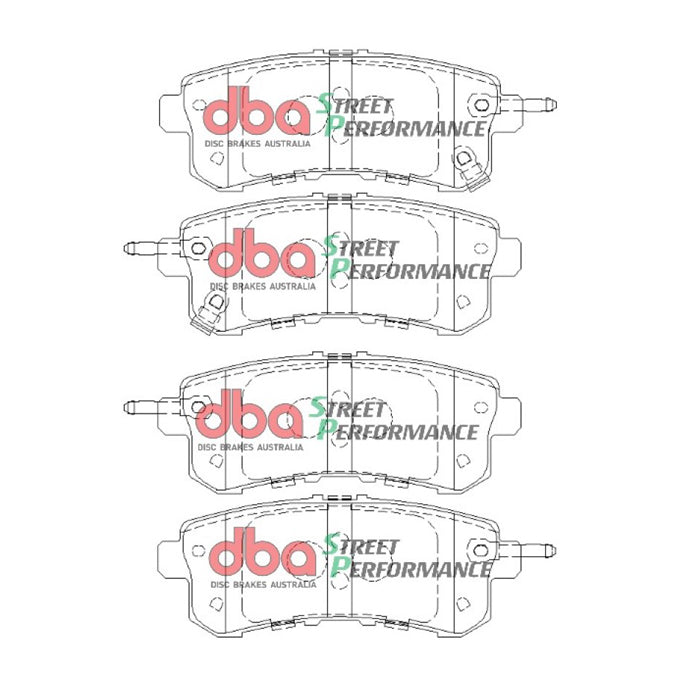 DBA Street Performance Disc Pads DB2244SP