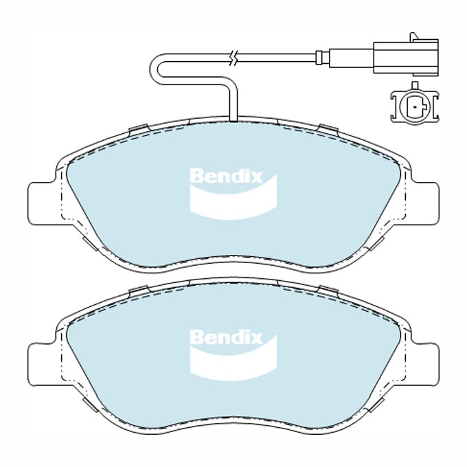 Bendix Euro+ Disc Pads DB2247EU