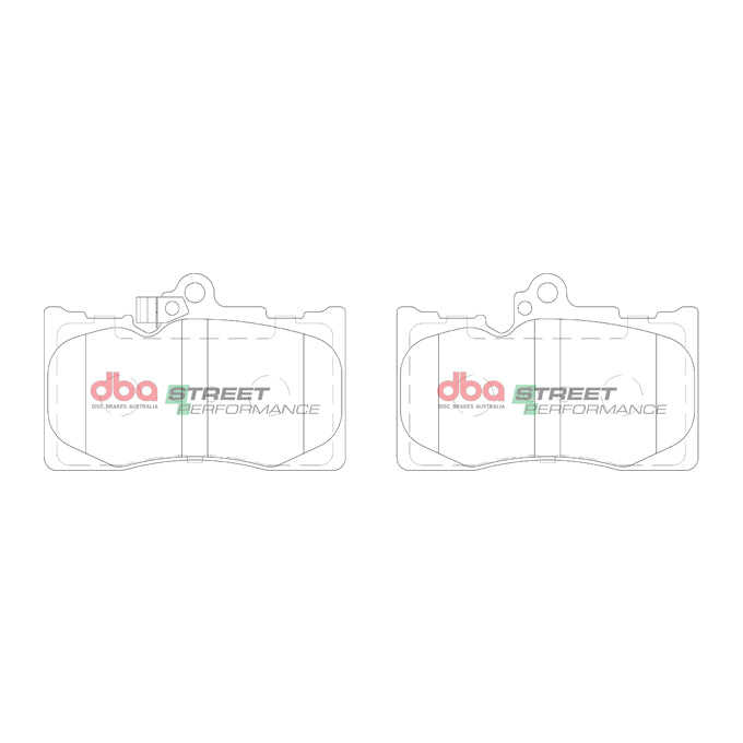 DBA Street Performance Disc Pads DB2255SP