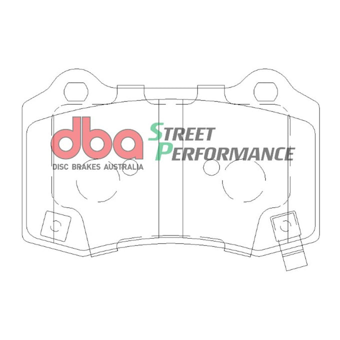 DBA Street Performance Disc Pads DB2260SP