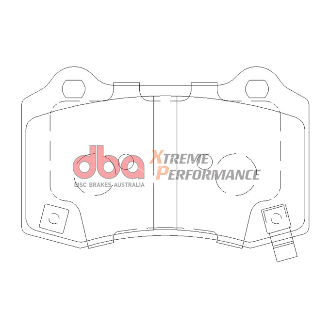 DBA Xtreme Performance Disc Pads DB2260XP