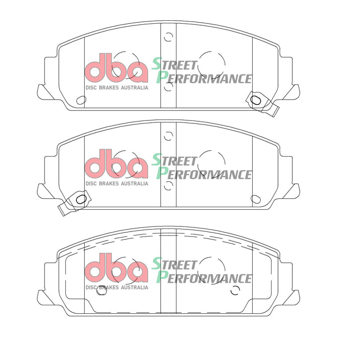 DBA Street Performance Disc Pads DB2266SP