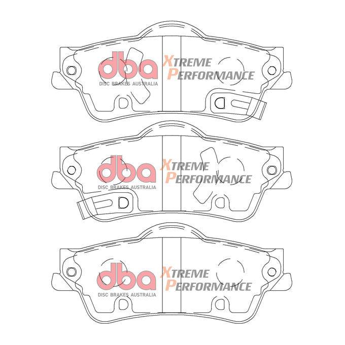 DBA Xtreme Performance Disc Pads DB2267XP