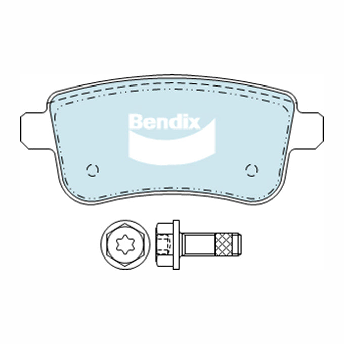 Bendix Euro+ Disc Pads DB2277EU