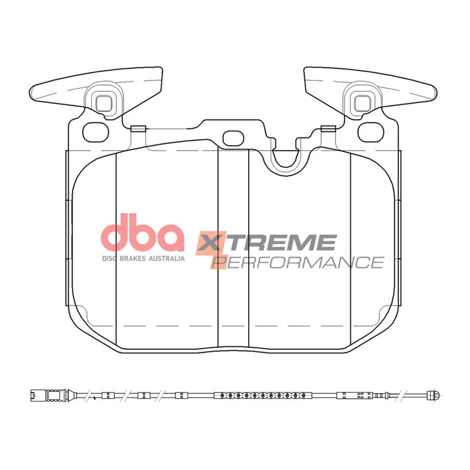 DBA Xtreme Performance Disc Pads DB2299XP