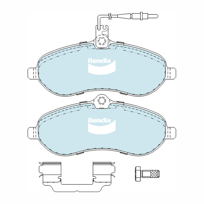 Bendix Euro+ Disc Pads DB2326EU