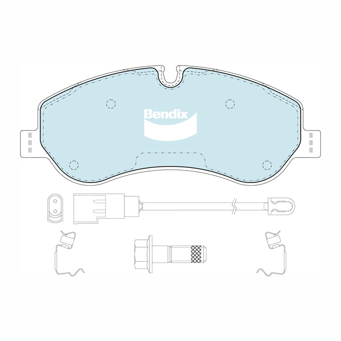 Bendix Heavy Duty Disc Pads DB2328HD