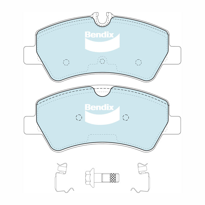 Bendix Heavy Duty Disc Pads DB2329HD