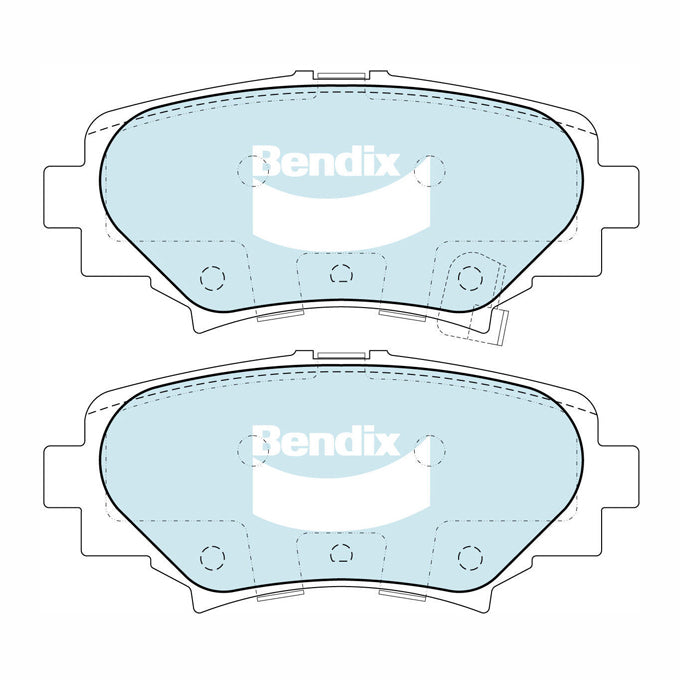 Bendix GCT Disc Pads DB2331GCT