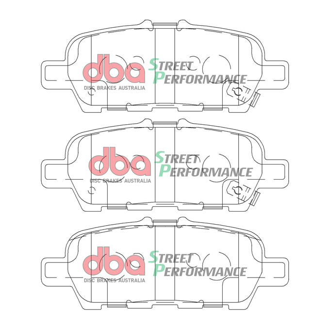 DBA Street Performance Disc Pads DB2340SP