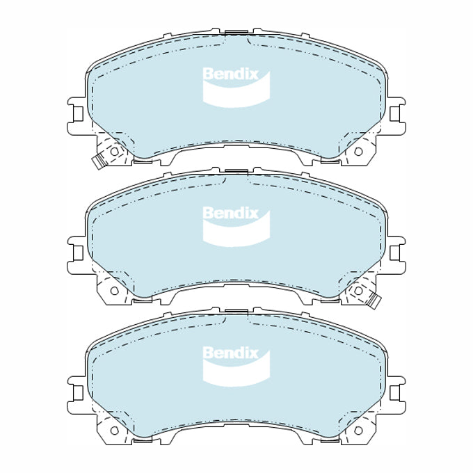 Bendix 4WD Disc Pads DB2341-4