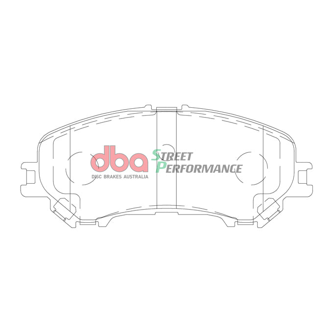 DBA Street Performance Disc Pads DB2345SP