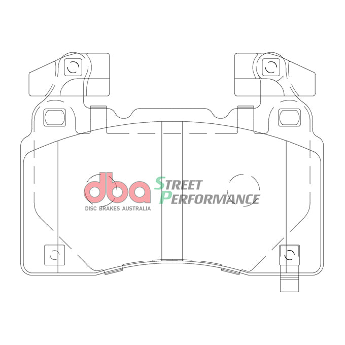 DBA Street Performance Disc Pads DB2358ASP