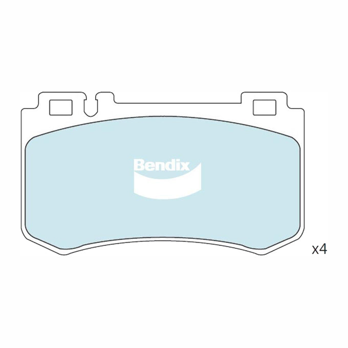 Bendix Euro+ Disc Pads DB2363EU