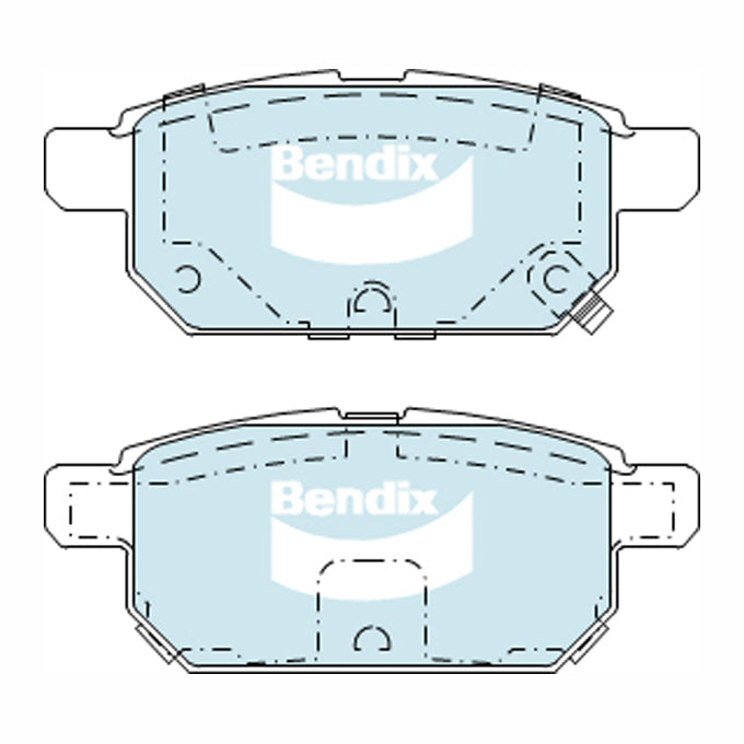 Bendix 4WD Disc Pads DB2364-4