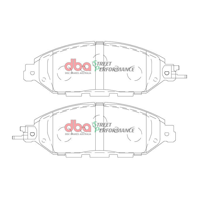 DBA Street Performance Disc Pads DB2378SP