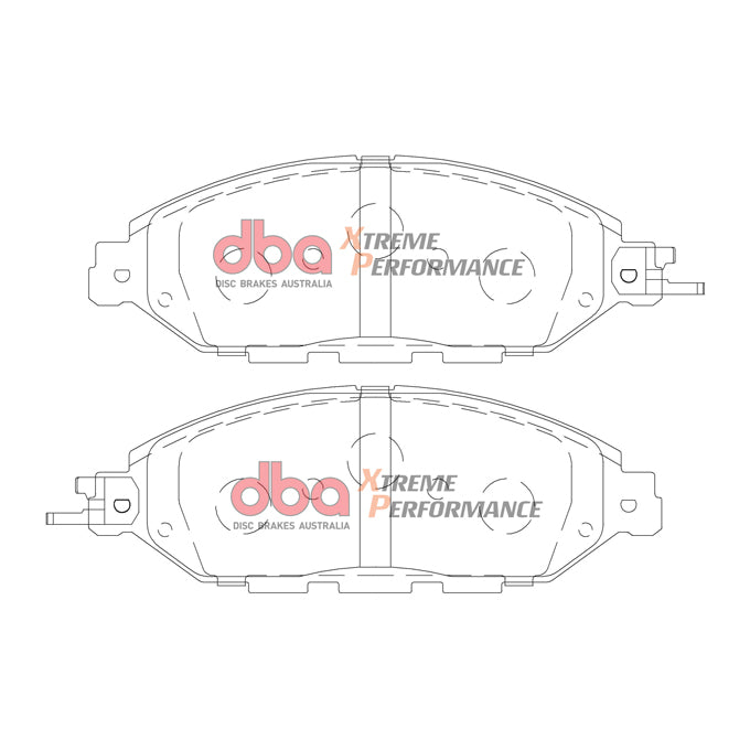 DBA Xtreme Performance Disc Pads DB2378XP