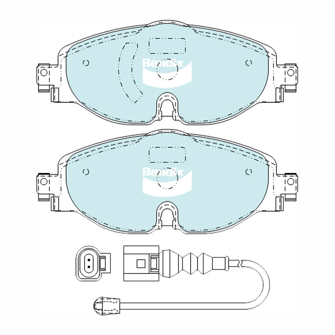 Bendix Euro+ Disc Pads DB2383EU