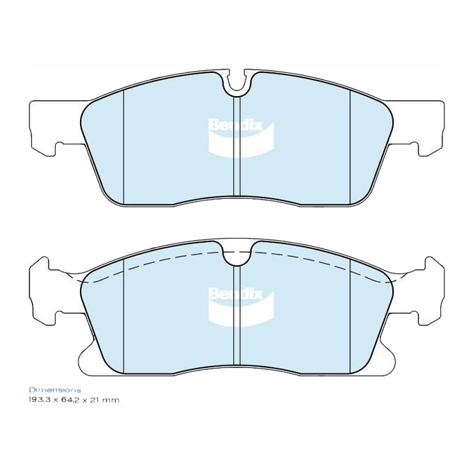 Bendix Euro+ Disc Pads DB2394EU