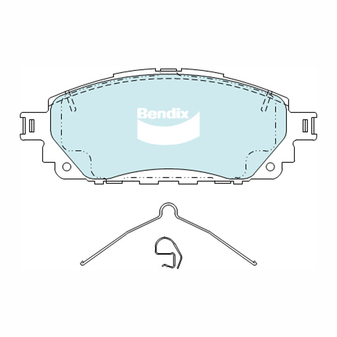 Bendix 4WD Disc Pads DB2396-4