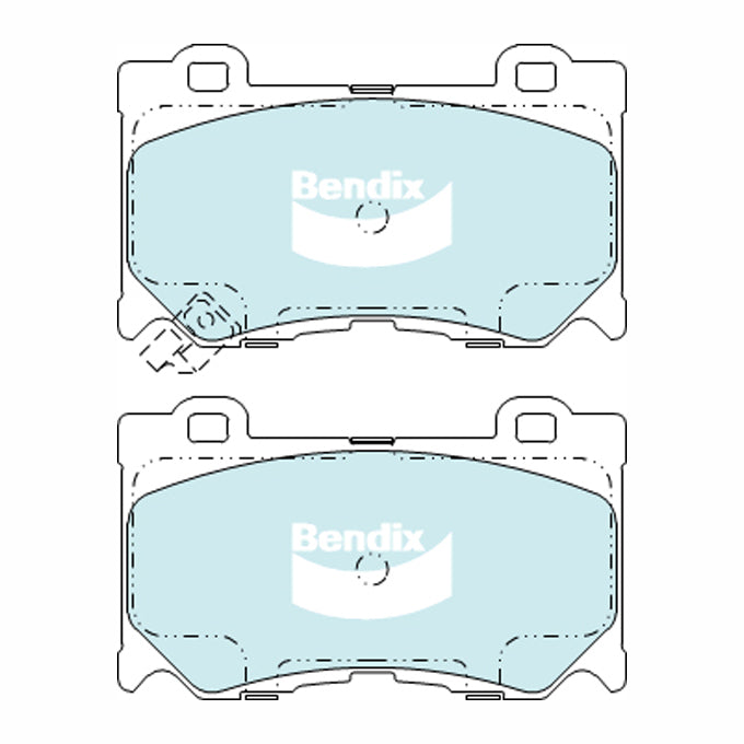 Bendix GCT Disc Pads DB2400GCT