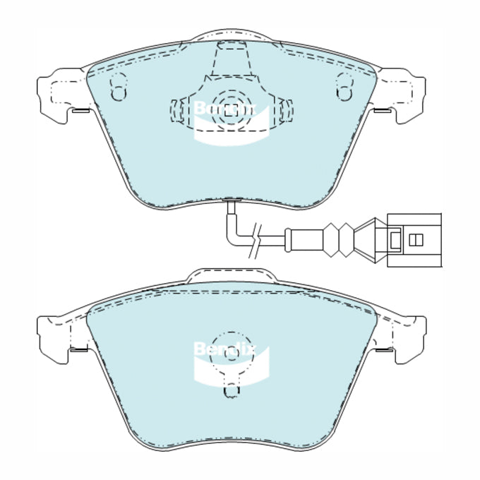 Bendix Euro+ Disc Pads DB2402EU