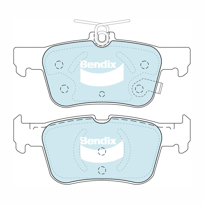 Bendix GCT Disc Pads DB2406GCT