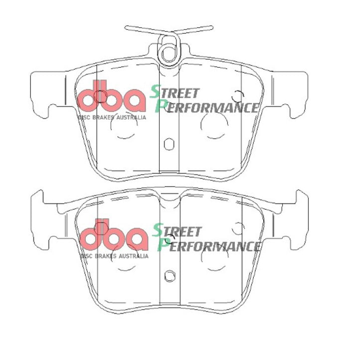 DBA Street Performance Disc Pads DB2415SP