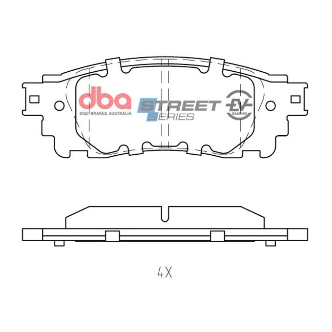 DBA Street Series EV Disc Pads DB2419SSEV