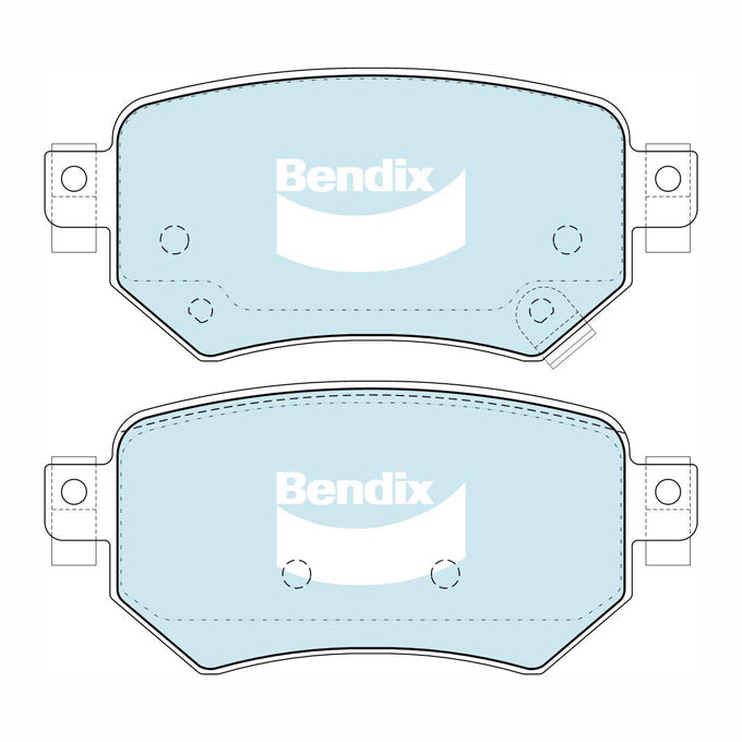 Bendix GCT Disc Pads DB2425GCT