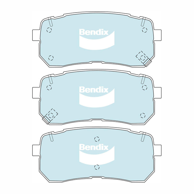 Bendix 4WD Disc Pads DB2447-4