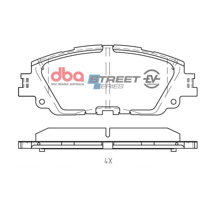 DBA Street Series EV Disc Pads DB2449SSEV