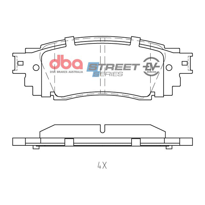 DBA Street Series EV Disc Pads DB2469SSEV