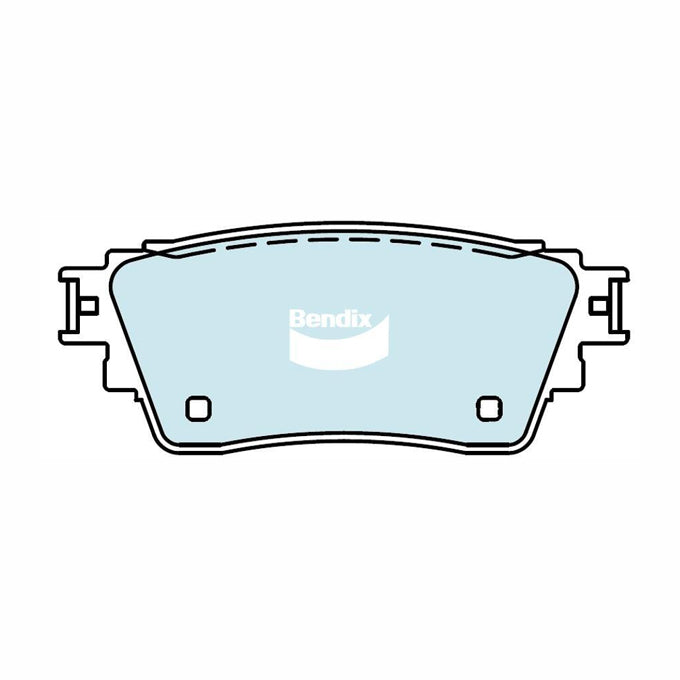 Bendix 4WD Disc Pads DB2486-4