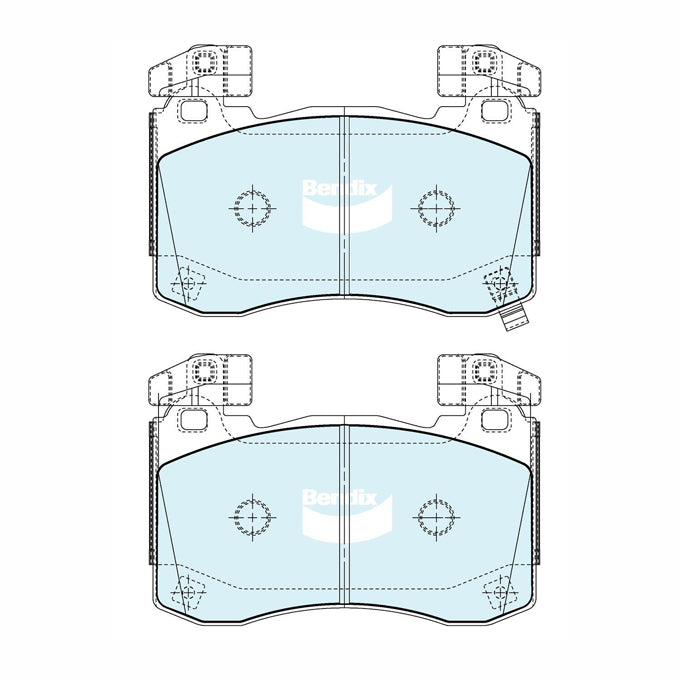Bendix SRT Disc Pads DB2507SRT