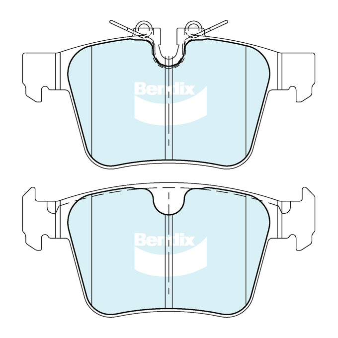 Bendix Euro+ Disc Pads DB2512EU