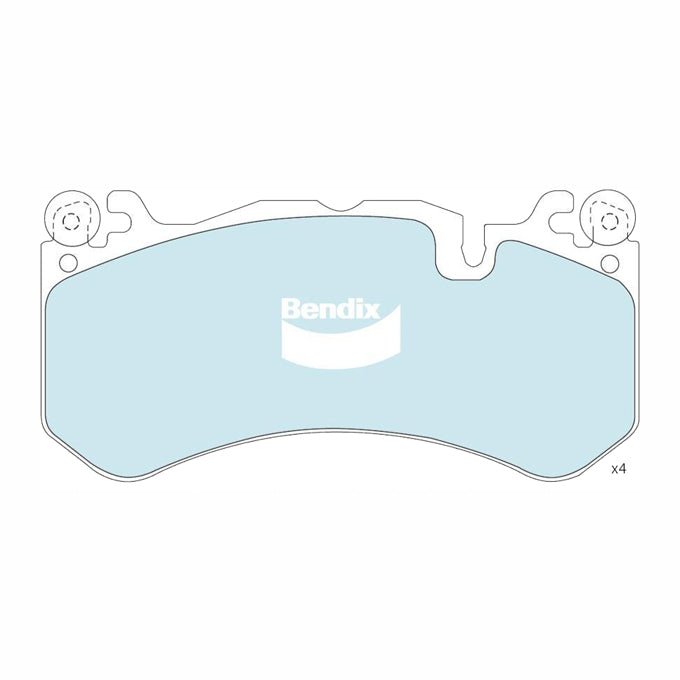 Bendix Euro+ Disc Pads DB2515EU