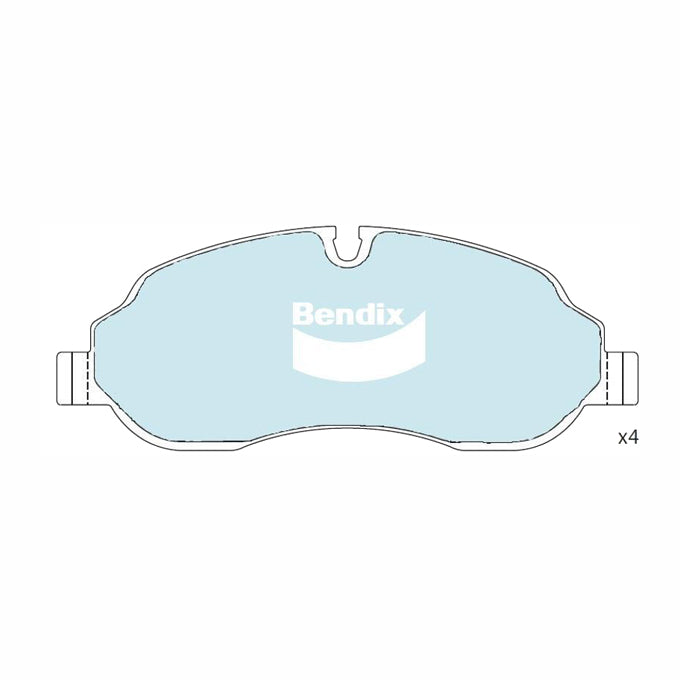 Bendix Euro+ Disc Pads DB2516EU